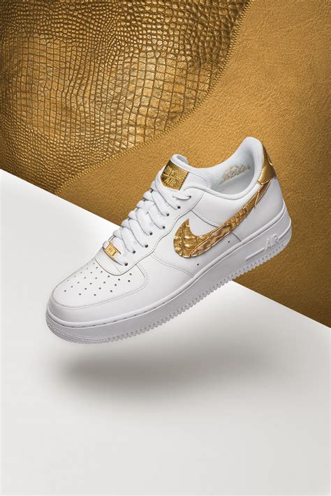 nike air force mit goldkette|nike air force 1 patchwork.